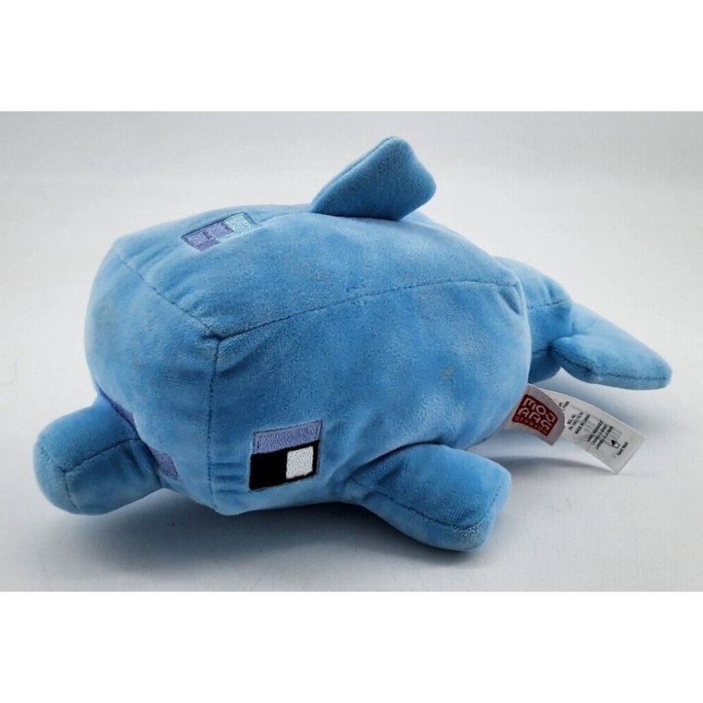Minecraft Blue Dolphin Plush‎ Stuffed Animal Mojang Mattel 2022